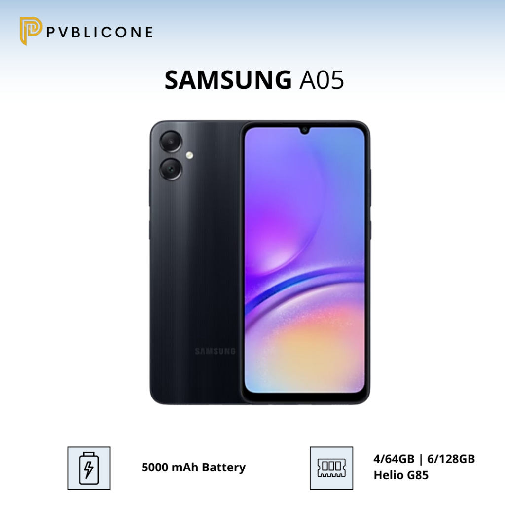 Jual Samsung Galaxy A05 4/64 | 4/128 | 6/128 Garansi Resmi | Shopee ...