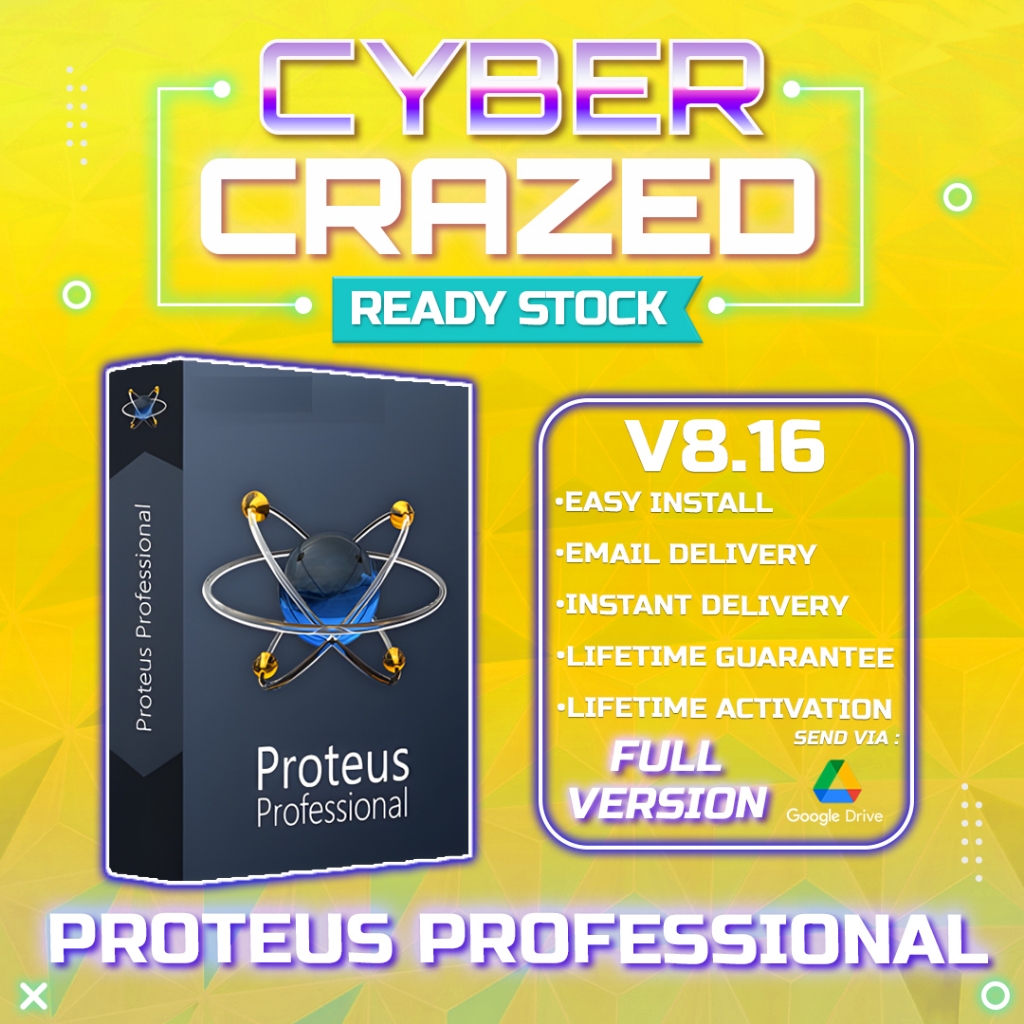 Jual Proteus Professional v8.16 SP3 Build 36097 Full Version (Versi