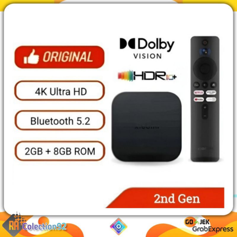 Jual Smart Android TV MI BOX S Gen 2 Full HD 4K Google Tv Set Top Box