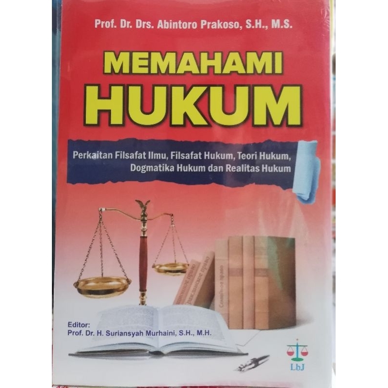 Jual MEMAHAMI HUKUM PERKAITAN FILSAFAT ILMU FILSAFAT HUKUM TEORI HUKUM ...