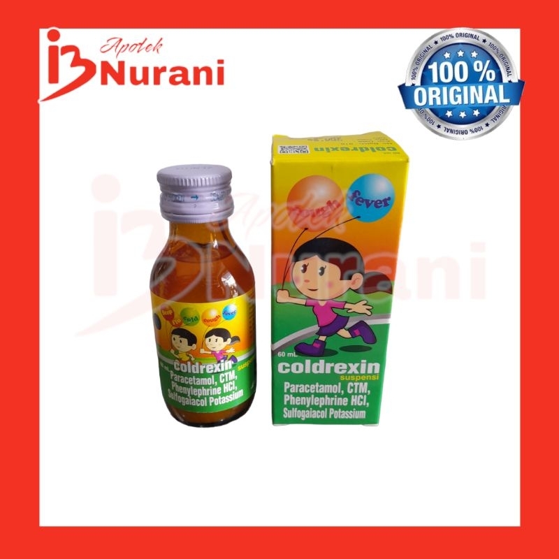 Jual COLDREXIN SIRUP 60 ML obat batuk pilek demam untuk anak | Shopee ...