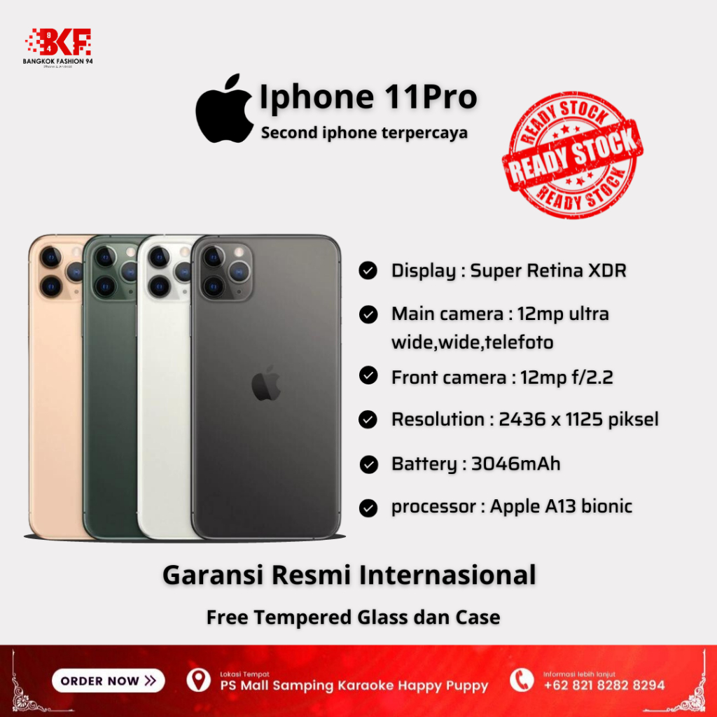 Jual iphone 11 pro 256 Harga Terbaik & Termurah Desember 2023