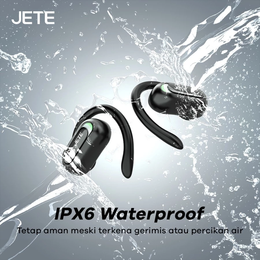 JETE Open Beats Sport Headset Open Ear IPX6 - Garansi Resmi 2 Tahun