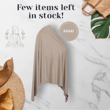HS Hijab Segitiga Instan Jersey Super Jilbab Instan Jersey Premium