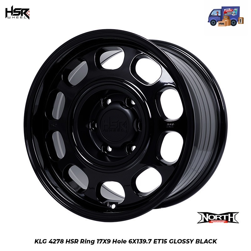 Jual Velg Original Ring 17 HSR KLG 4278 HSR R17 Lubang 6 Cocok Triton ...