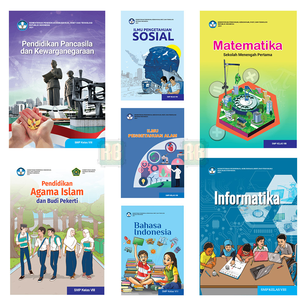 Jual Buku Kelas 8 Kurikulum Merdeka,buku Siswa Smp Merdeka Pkn Ips Ipa ...