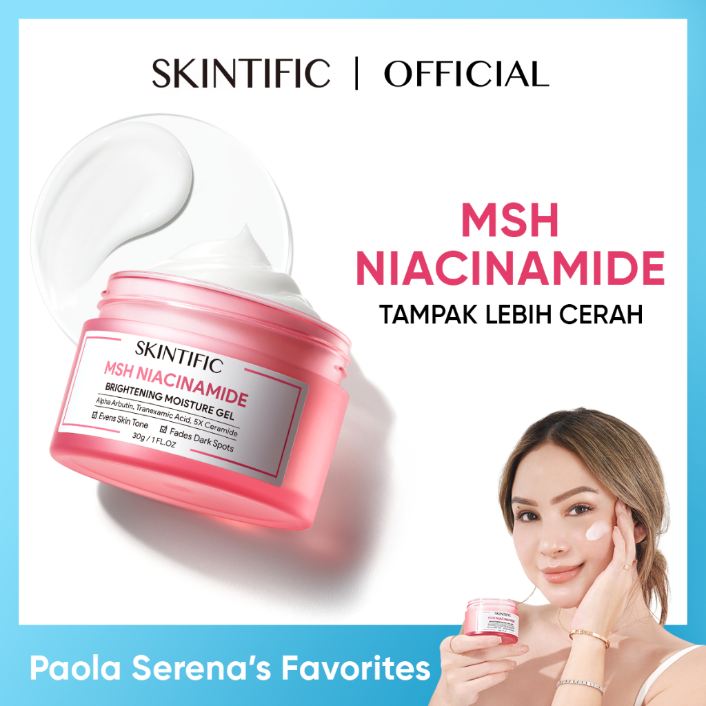 Jual Tasya Farasya Approved Skintific Msh Niacinamide Brightening