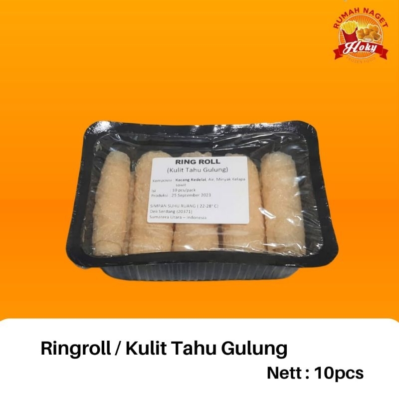 Jual Ring Roll Kulit Kembang Tahu Gulung Homemade isi 10 | Shopee Indonesia