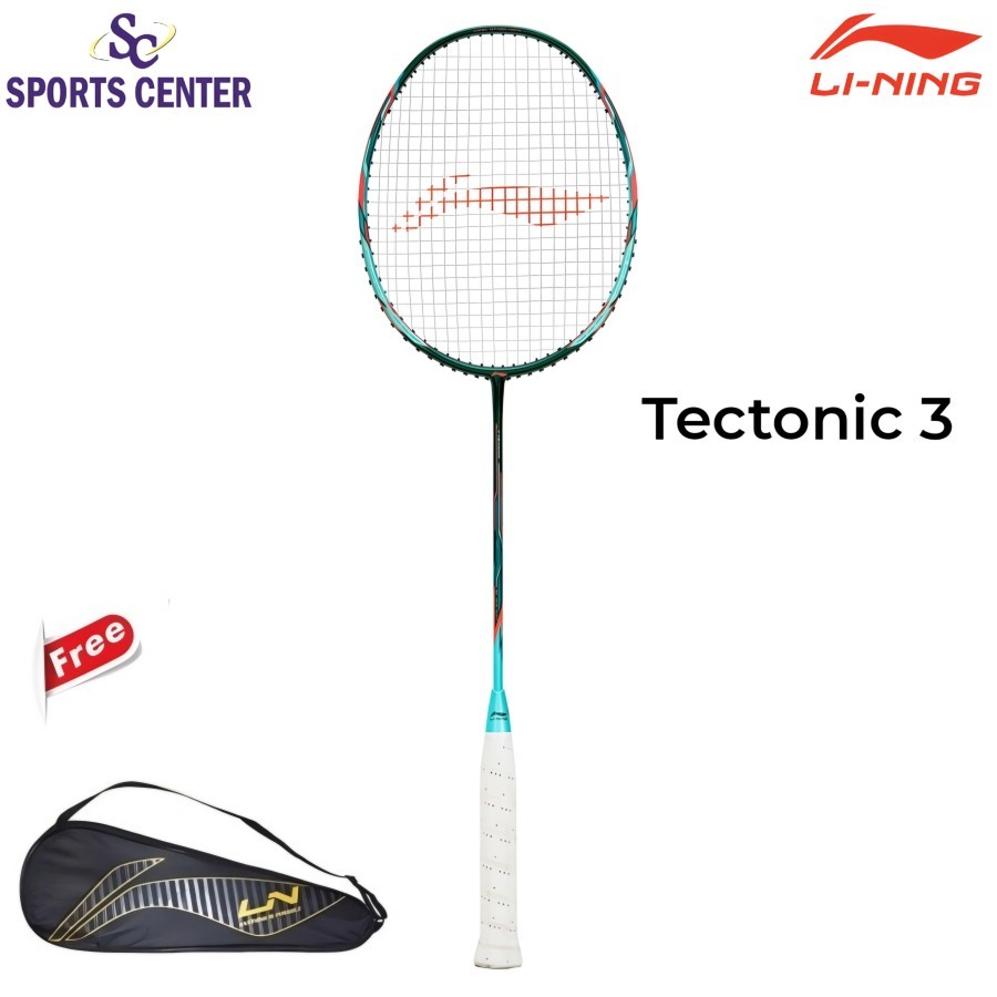 Jual New Raket Badminton Lining Tectonic 3 Dark Apple Green | Shopee ...