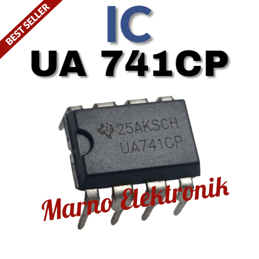 Lot De 100 Amplificateurs Opérationnels UA741CN - DIP8, Modèle 741 - Pour Circuits électroniques, Hobby, Réparation