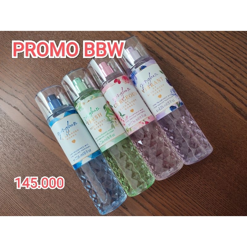 Jual PROMO Bath and Body works Body mist wanita 236ml Shopee Indonesia