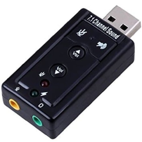 Jual USB SOUNDCARD 7.1 SOUNDCARD MINI SOUND CARD CHANNEL SOUND | Shopee ...