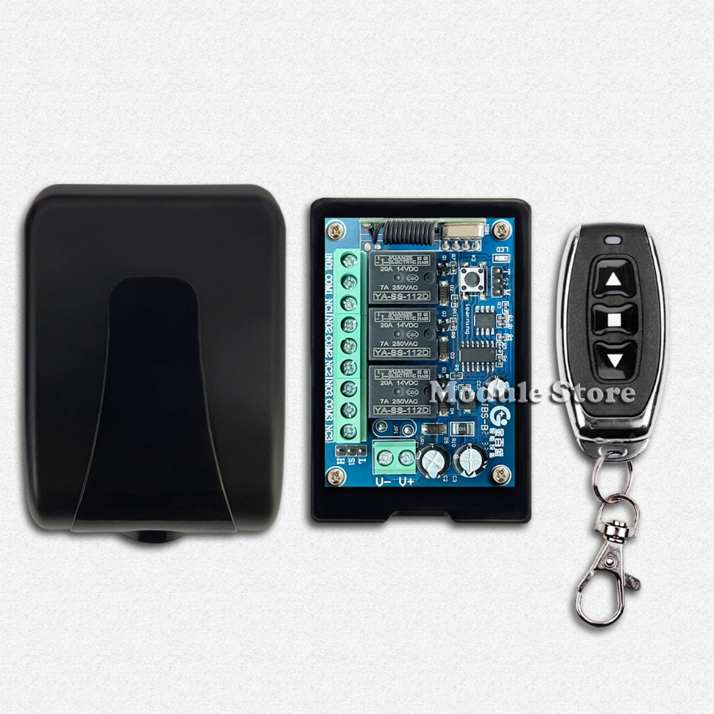 Jual Wireless Relay 3CH 12V 433MHz JBS-B | Shopee Indonesia