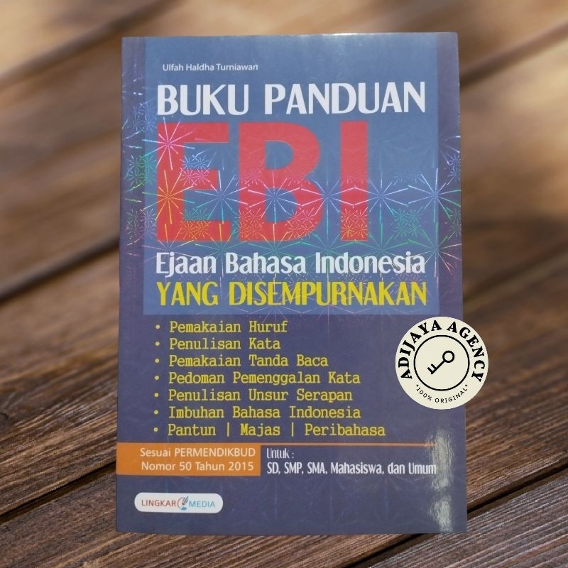 Jual Buku Panduan EBI Ejaan Bahasa Indonesia - Lingkar Media | Shopee ...