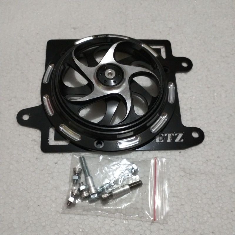 Jual spinner radiator cover kipas spinner cnc star dan bunga vario125 ...