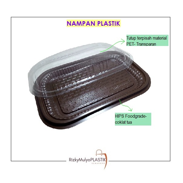 Jual Mika Nampan Besar / Tray Nampan Besar / Nampan Snack Plastik ...