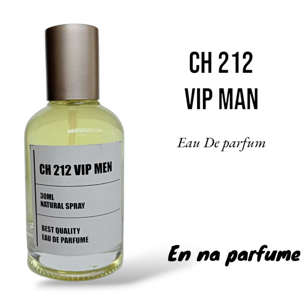 Jual (30ML) CH 212 VIP MAN. PARFUM REFILL. PARFUM SPRAY TERMURAH DENGAN ...