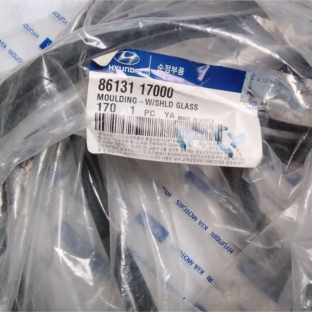 Jual MLDG W / SHLD GLASS FRT FOR MATRIX ( mobis ) - 86131 17000 ...
