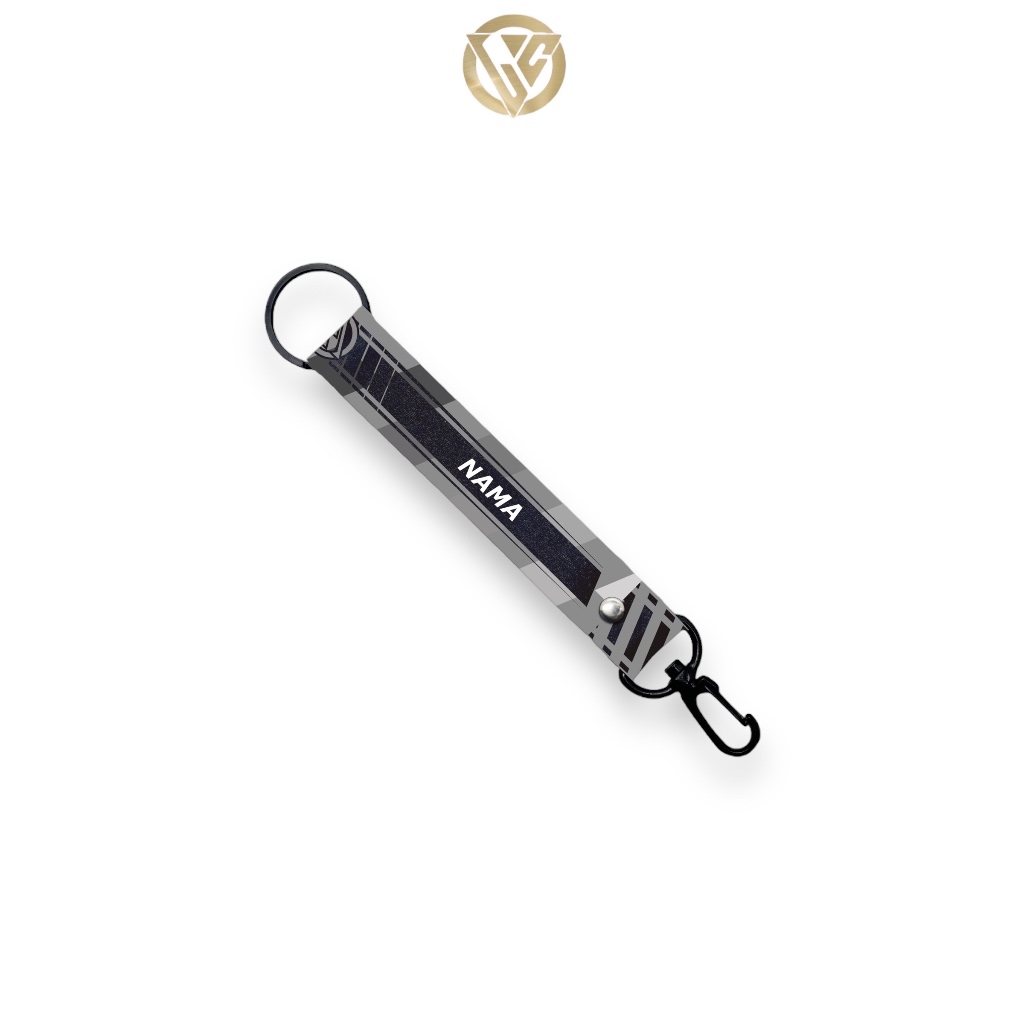 Lanyard Craft Keychain Custom Nama Sport Speed Series Gantungan Kunci