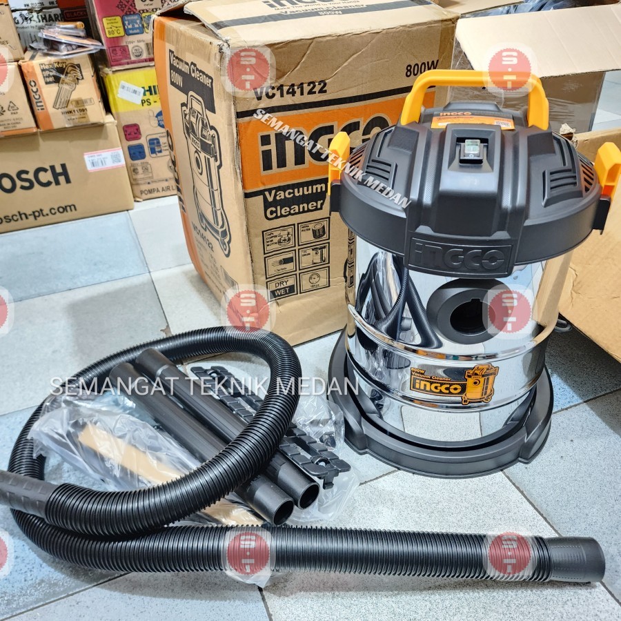 Jual Mesin Vacuum Cleaner Penyedot Sedot Hisap Debu 12 Liter Ingco Vc14122 Shopee Indonesia 2185