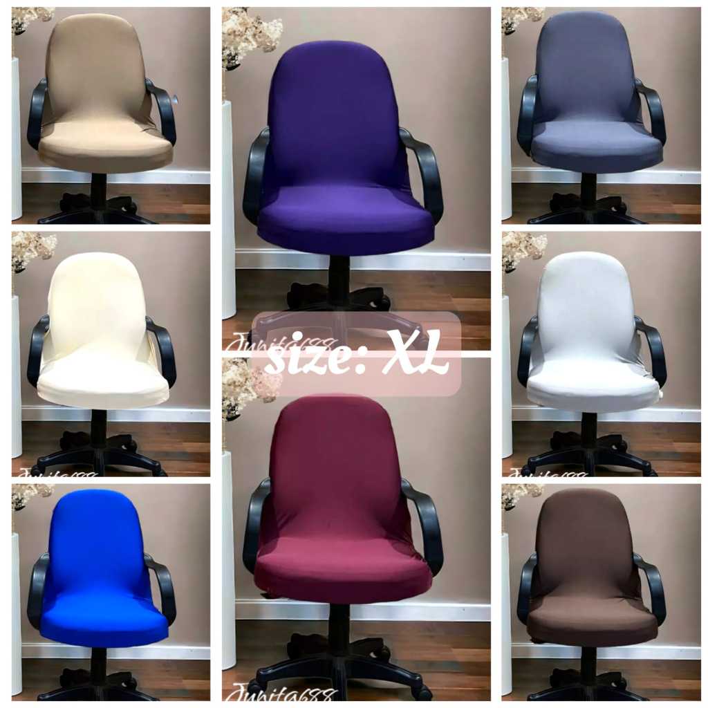 Jual Sarung pelindung kursi kantor size XL / OFFICE CHAIR COVER