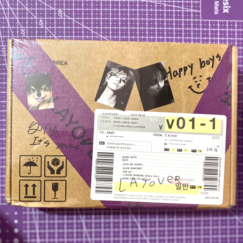 Jual [READY] BTS V LAYOVER ALBUM NO POB | Shopee Indonesia