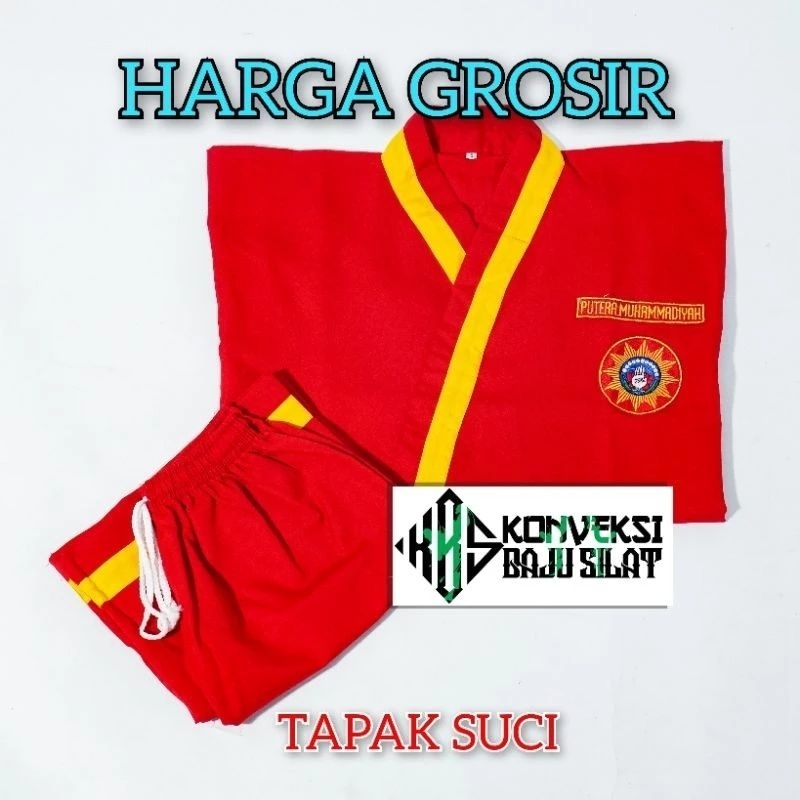 Jual baju silat tapak suci / seragam silat tapak suci / seragam silat