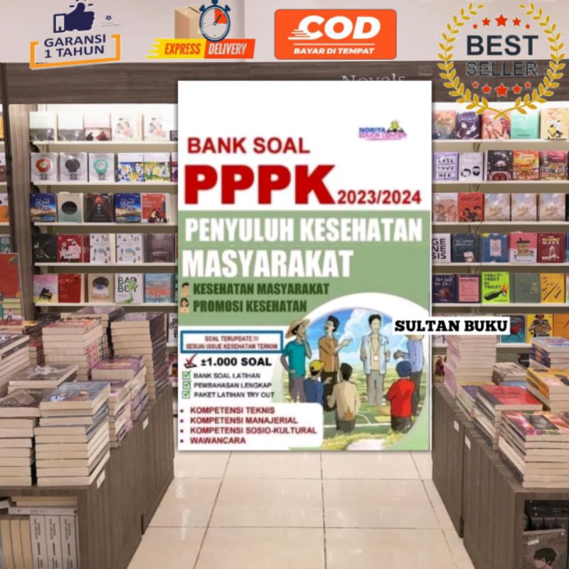 Jual BUKU PPPK PENYULUH KESEHATAN MASYARAKAT 2023-2024 TERBARU DAN ...