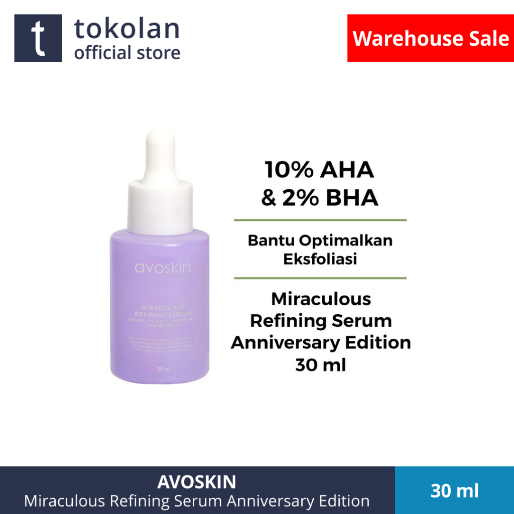 Jual Avoskin Miraculous Refining Serum Anniversary Edition - 30ml ...