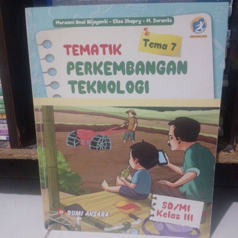 Jual Tematik Perkembangan Teknologi Tema 7 Kelas 3 Sd Revisi | Shopee ...