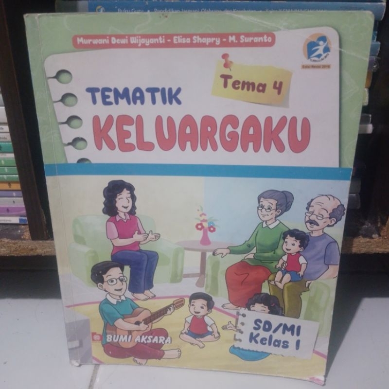 Jual Tematik Keluargaku Tema 4 Kelas 1 Sd Edisi Revisi | Shopee Indonesia