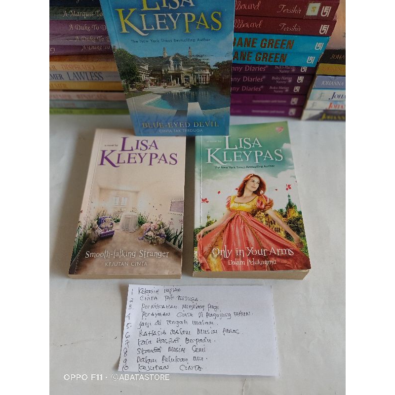 Jual NOVEL NOVEL KARYA LISA KLEYPAS 10 JUDUL | Shopee Indonesia