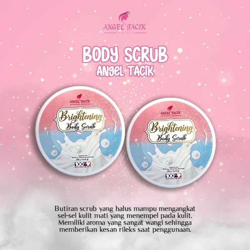 Jual BODY SCRUB ANGEL TACIK ORIGINAL | Shopee Indonesia