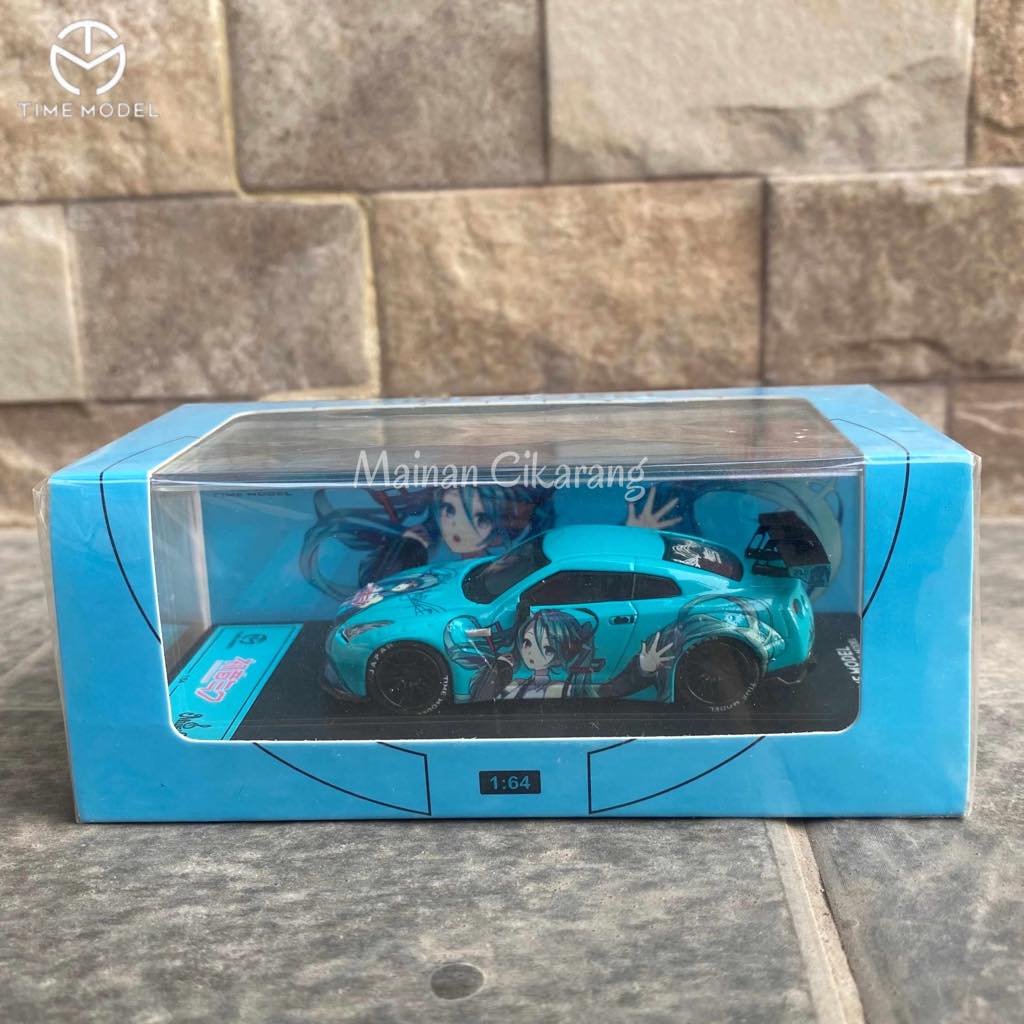 Jual DIECAST TIME MODEL 1/64 NISSAN GT-R R35 HATSUNE MIKU LIMITED ...