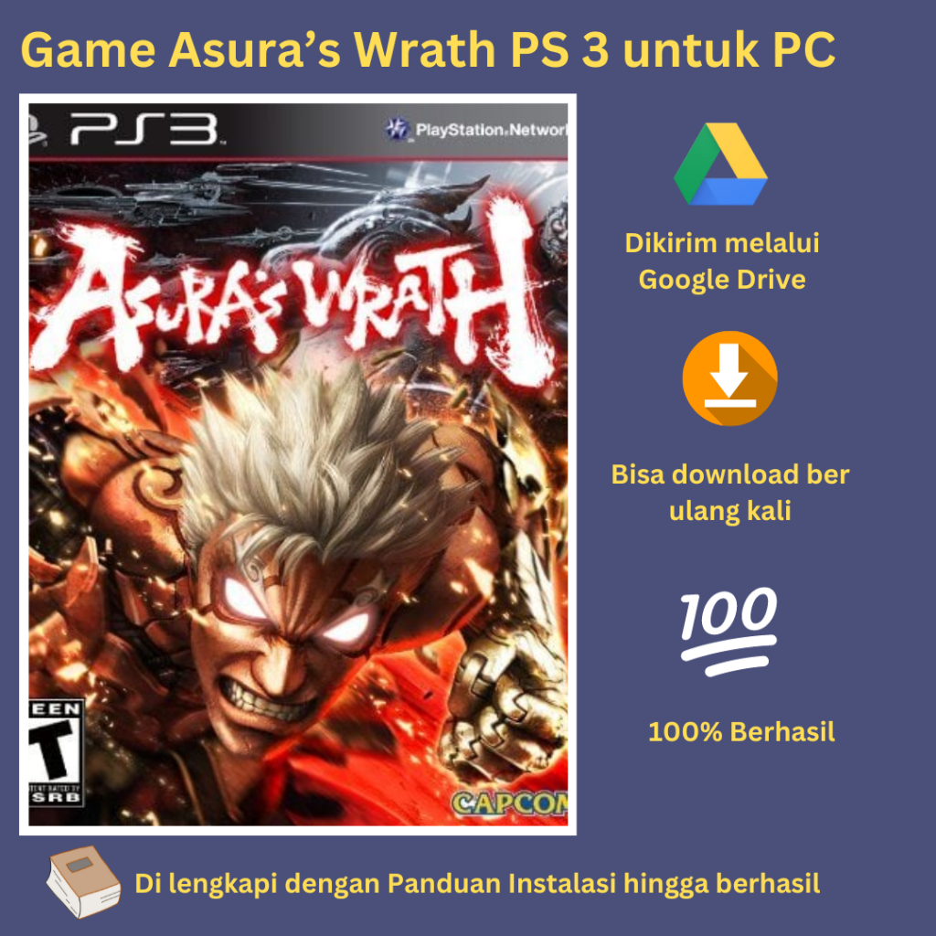 Jual Game Asura’s Wrath PS3 untuk PC + Emulator RPCS3 Tutorial