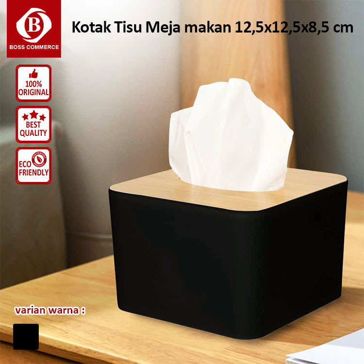 Jual Kotak Tisu Kayu Wood Tissue Box Modern Elegant Solid Bentuk ...