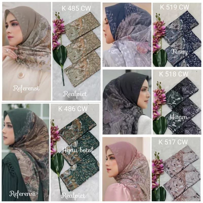 Jual HIJAB VOAL MOTIF BUTTERFLY hijab segi empat motif lassercut ...