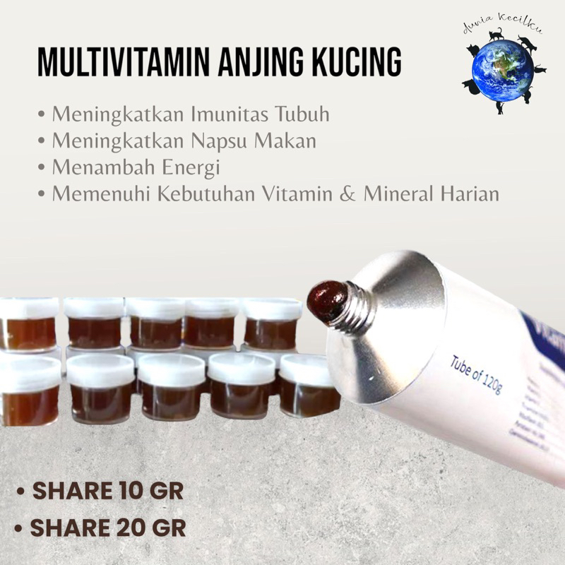 Jual Multivitamin Nutriplus Gel Anjing Kucing - Imun / Napsu Makan ...