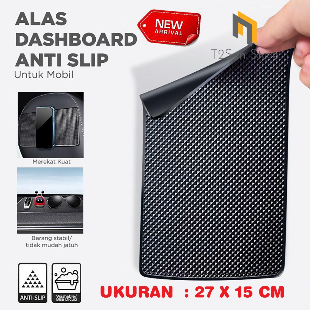 Alas Dashboard Mobil Anti Slip Besar / Sticky Pad Mobil Anti Slip