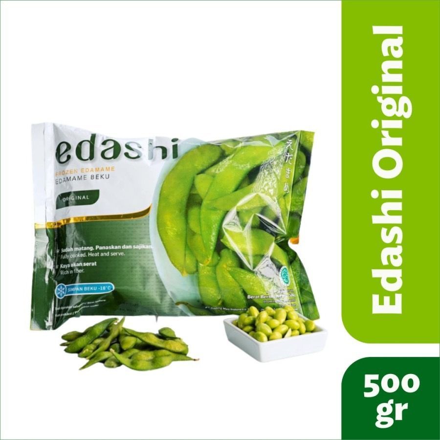 Jual Edashi Edamame Frozen 500gram Original Pack Shopee Indonesia