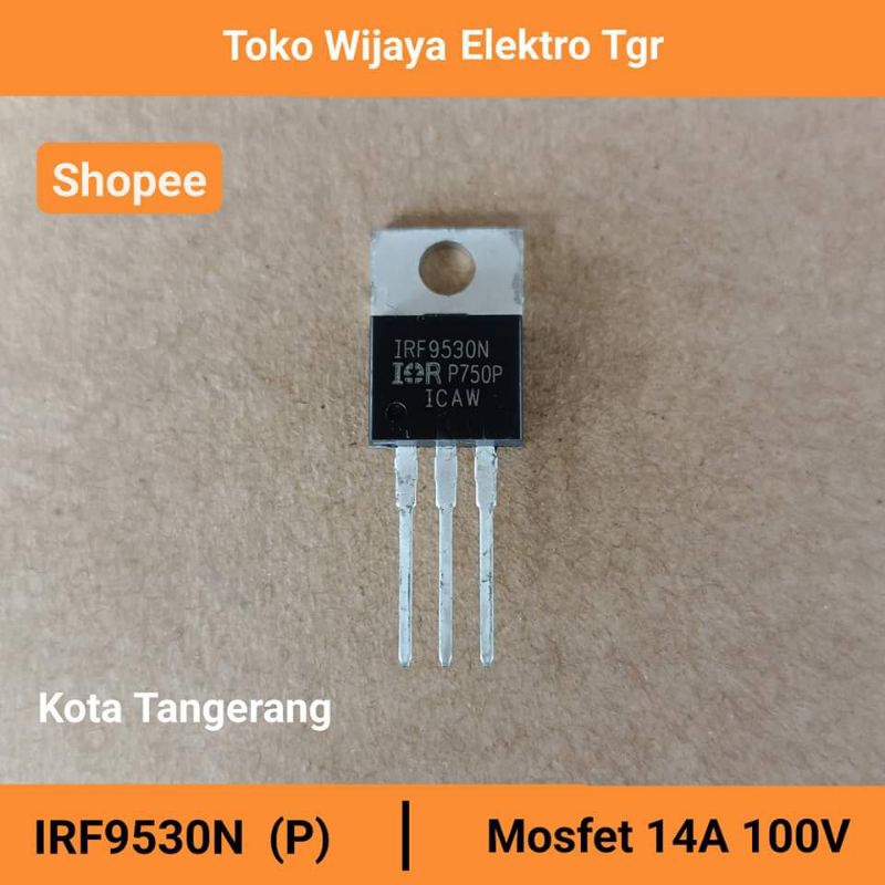 Mosfet Irf9530 100v 14a To220 Original | Cuotas Sin Interés