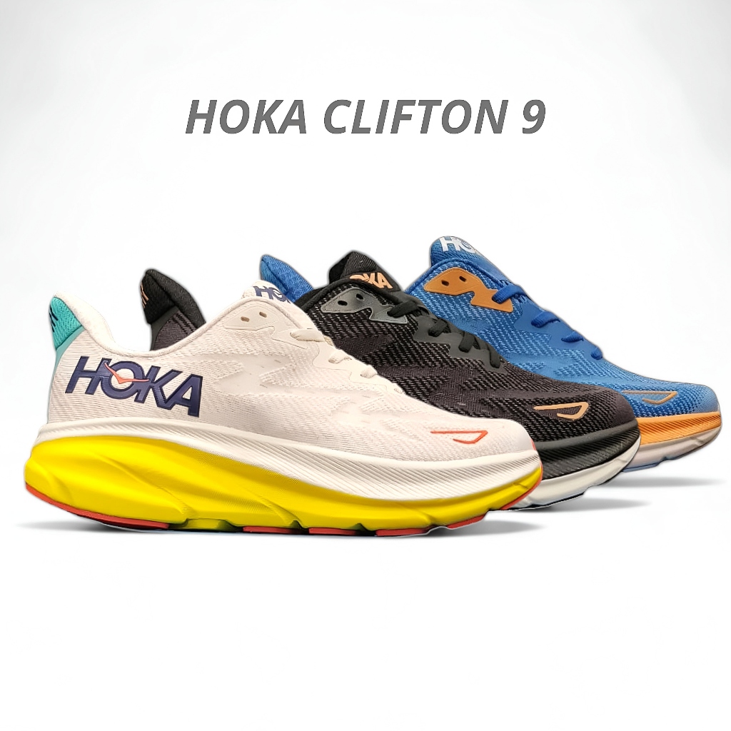 Jual Sepatu Running Pria Hoka Clifton 9 Made In Vietnam Original Shopee Indonesia