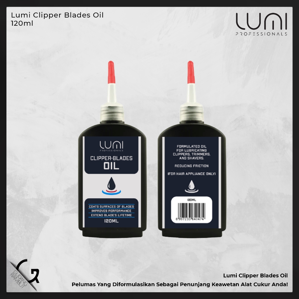 Jual Lumi Clipper Blade Oil 120ml 100 OriginalClipper oil Shopee