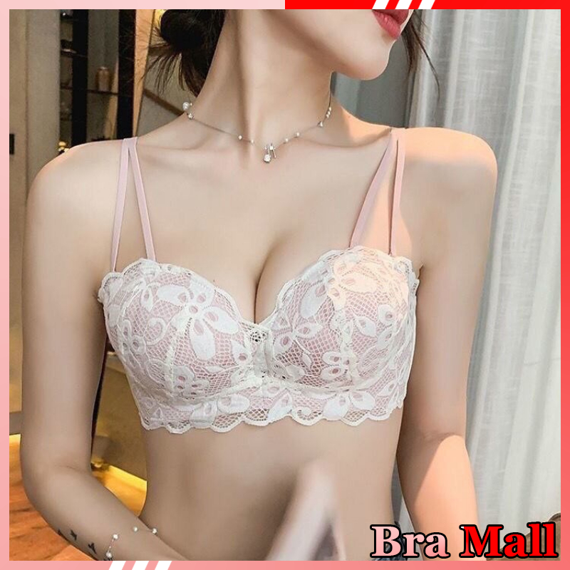 Jual Bra Mall BM Sport Bra Gym BH Olahraga PUSH UP Wanita Tanpa Kawat Elastis Sexy Import