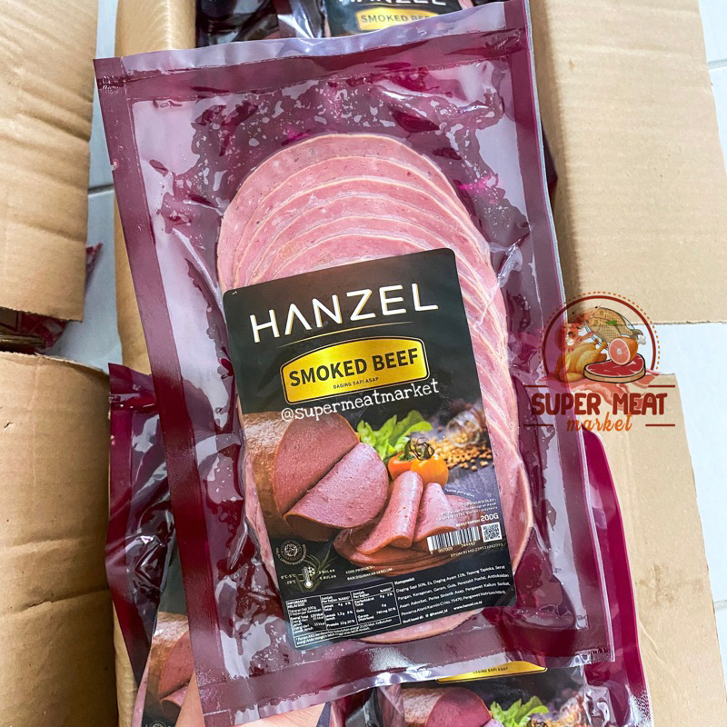 Jual Hanzel Smoked Beef Round | Shopee Indonesia