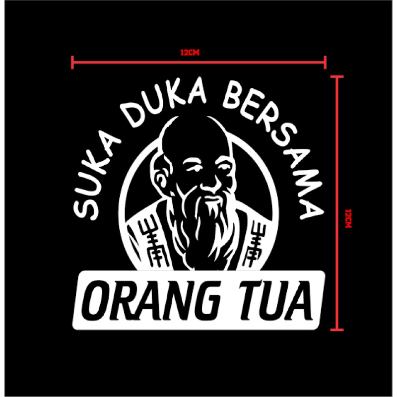 Jual Stiker Orang Tua Keren Cutting Shopee Indonesia