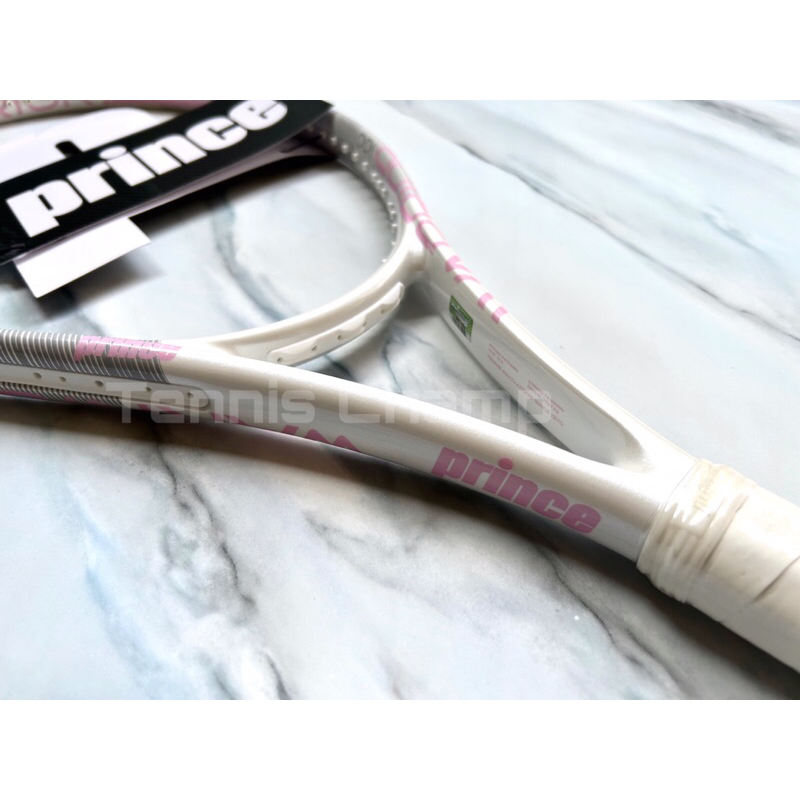 Jual Raket Tenis Prince Warrior 265gr/Tennis Racket Prince White Pink ...