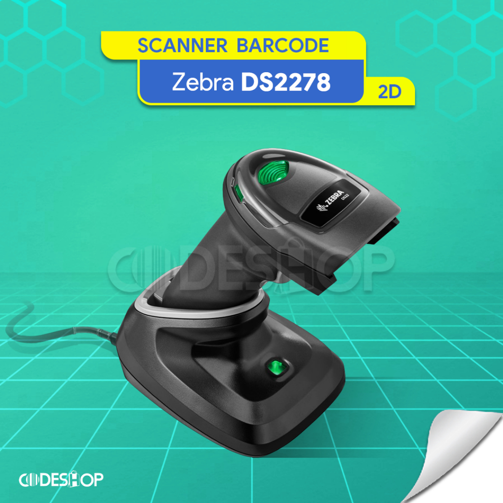 Jual Zebra DS2278 / DS22 Series Barcode Scanner 1D 2D Cradle USB