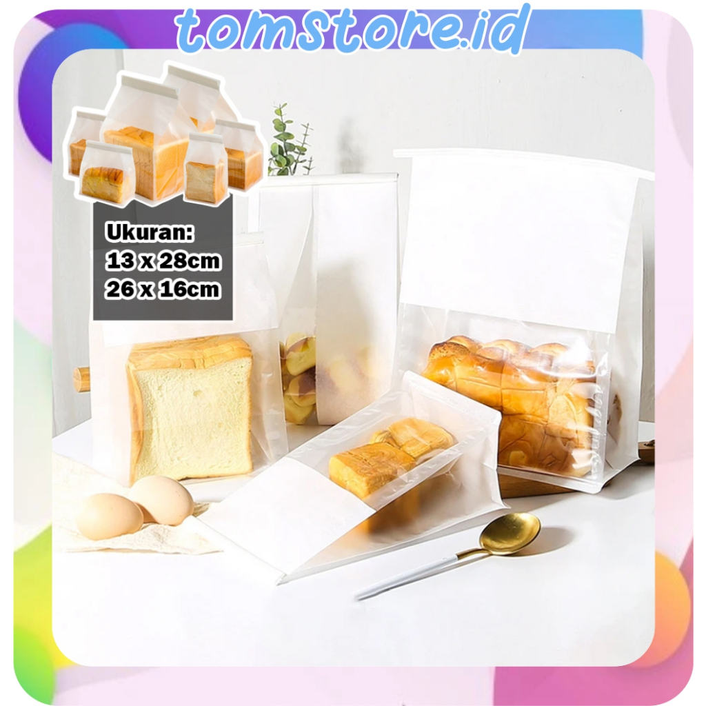 Jual TOMSTORE.ID Plastik Roti Ziplock / Plastik Bungkus Roti Tawar ...