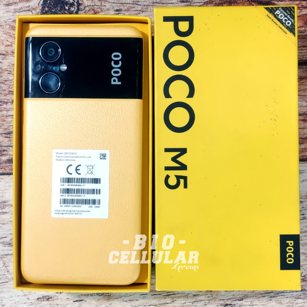 Jual Xiaomi Poco M5 4/64 & 4/128 Second Fullset | Shopee Indonesia